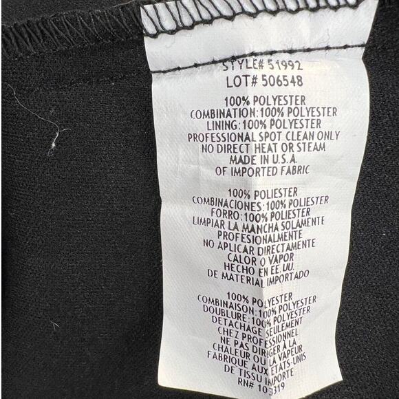 BLONDIE NITES by Stacy Sklar Formal Evening Dress Sweetheart Neck Black Size 3 - Picture 7 of 7